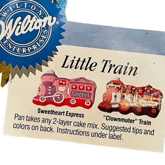 Wilton Enterprises Cake Pan‎ Little Train - Picture 2 of 7